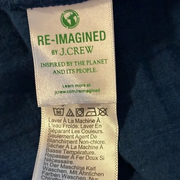 J. Crew Deep Blue Maxi Dress - XL - Picture 9 of 12